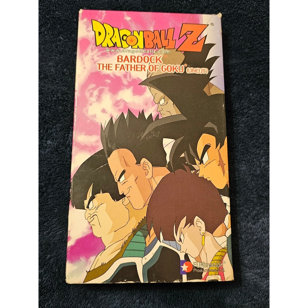Dragon Ball Z Bardock The Father of Goku Uncut VHS 2000 FUNimation Anime Tape